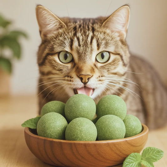 Brinquedo de gato com catnip orgânico e aroma mentolado