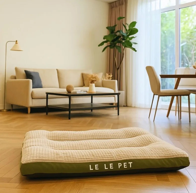 Cama para cachorro ultra macia com base antiderrapante
