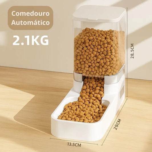 Comedouro automático para cães e gatos