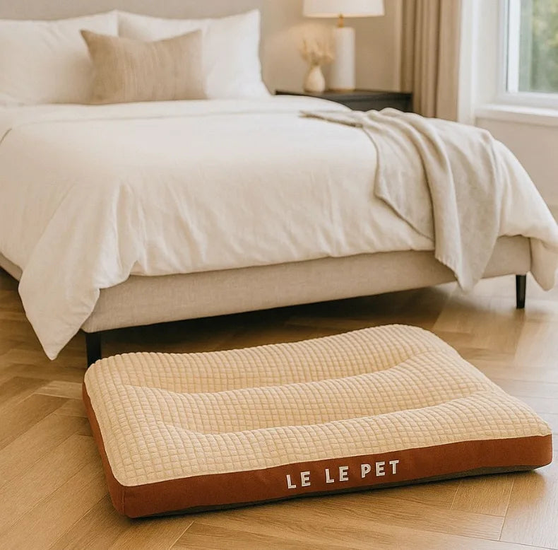 Cama para cachorro ultra macia com base antiderrapante